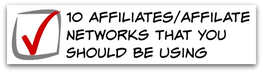affiliate networks for bloggers