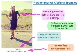 How to impress clothing sponsors