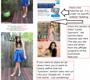 google ad placement