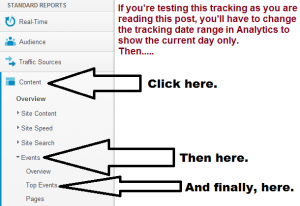 how to track outgoing clicks