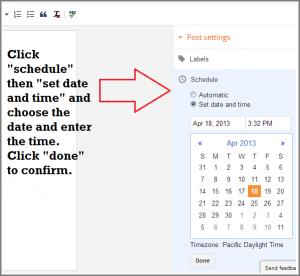 schedule posts 2