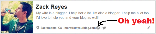 how to verify your blog on pinterest