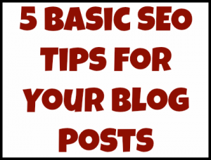 basic seo tips for your blog