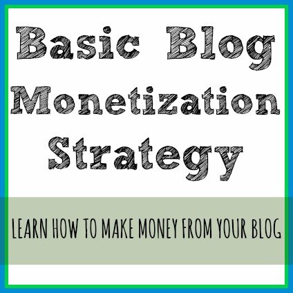 BASIC BLOG MONETIZATION STRATEGY